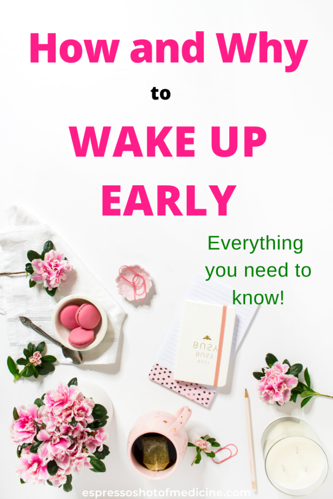 Find out why you should wake up early and become and early morning riser. How to wake up at 5AM and not feel tired and how to find the motivation to wake up early! 
By trusted MD - Dr. Sonja Adzovic